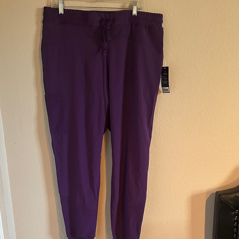 Purple/Eggplant Women's Scrub Pants